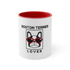 BOSTON TERRIER LOVER Coffee Mug, 11oz