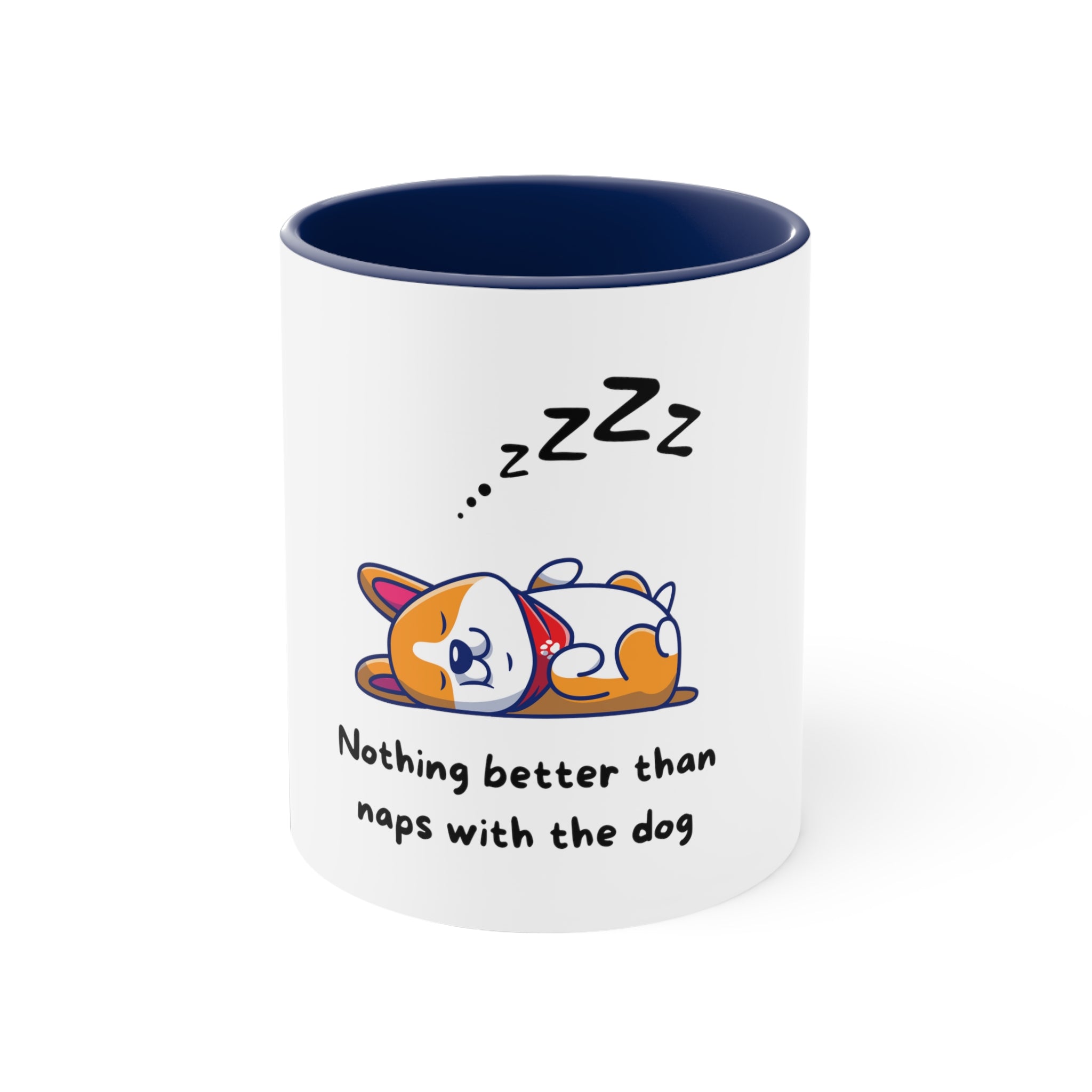 CORGI Coffee Mug, 11oz- Naps with my dog