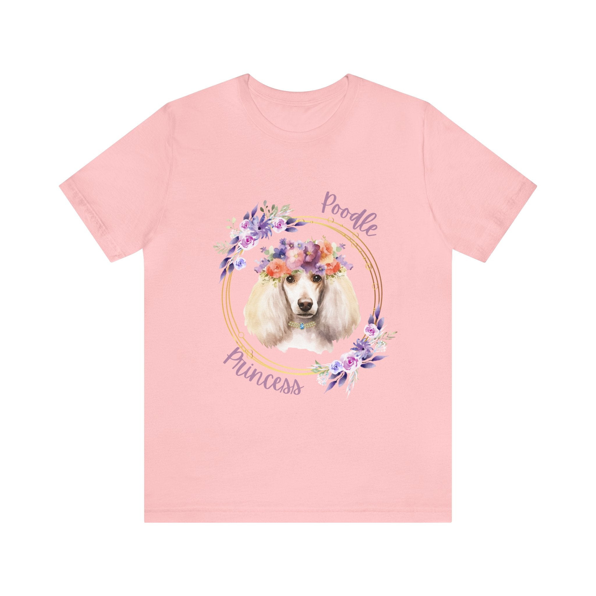 POODLE Princess Unisex Jersey Short Sleeve Tee - Poodle Princess