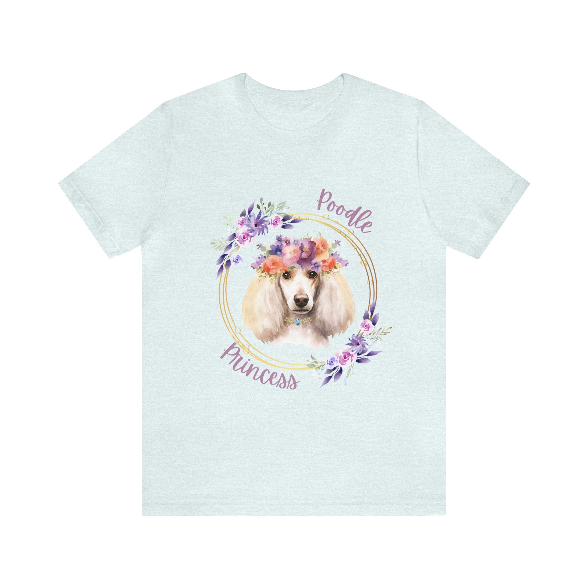 POODLE Princess Unisex Jersey Short Sleeve Tee - Poodle Princess