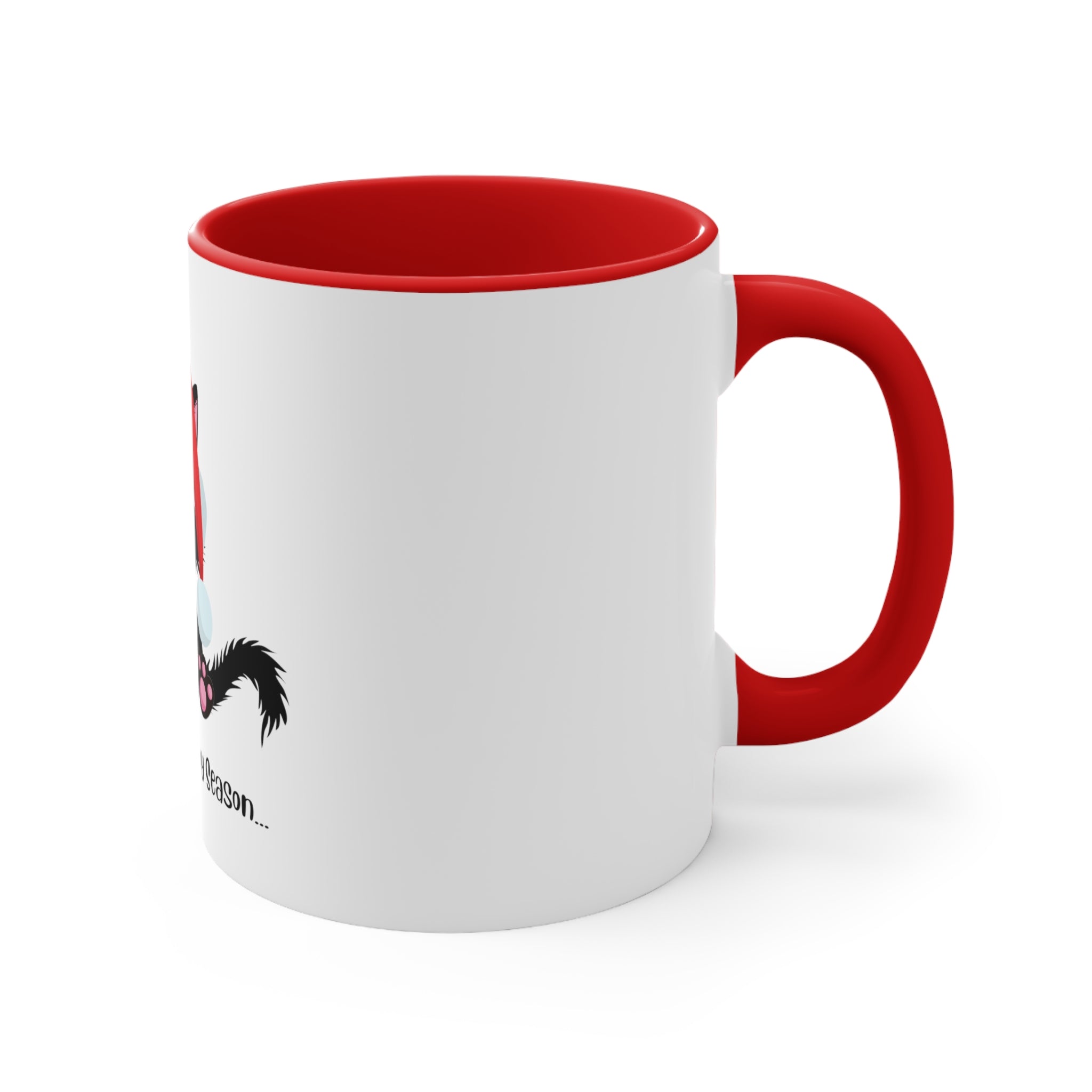 CHRISTMAS Kitten Coffee Mug, 11oz - tis not my season