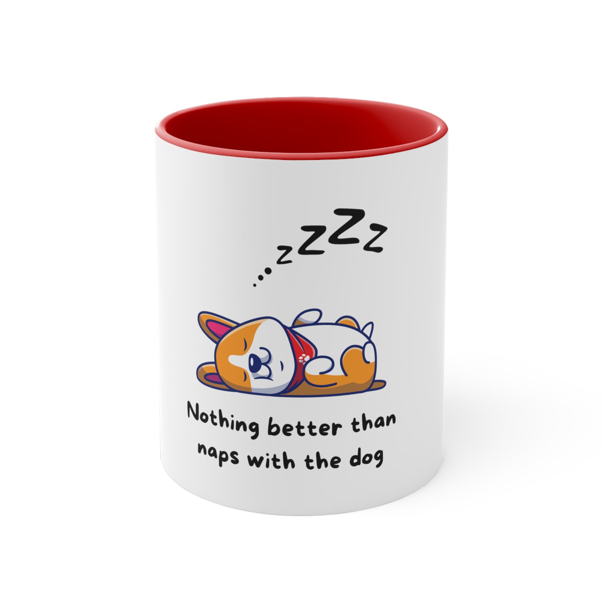 CORGI Coffee Mug, 11oz- Naps with my dog