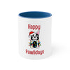 FRENCH BULLDOG Christmas Coffee Mug, 11oz - Happy Pawlidays