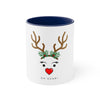 CHRISTMAS Reindeer Coffee Mug, 11oz - Oh Dear