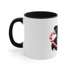 BOSTON TERRIER Christmas Coffee Mug, 11oz - Candy Cane puppy