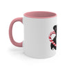 BOSTON TERRIER Christmas Coffee Mug, 11oz - Candy Cane puppy