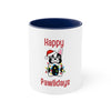 FRENCH BULLDOG Christmas Coffee Mug, 11oz - Happy Pawlidays